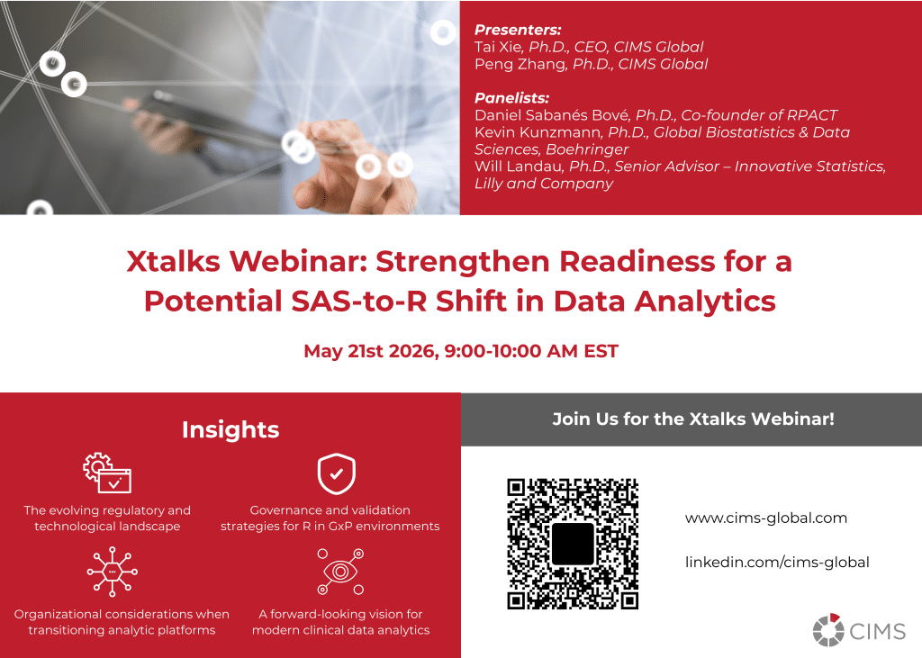 Xtalk Webinar Interest Form - CIMS Global